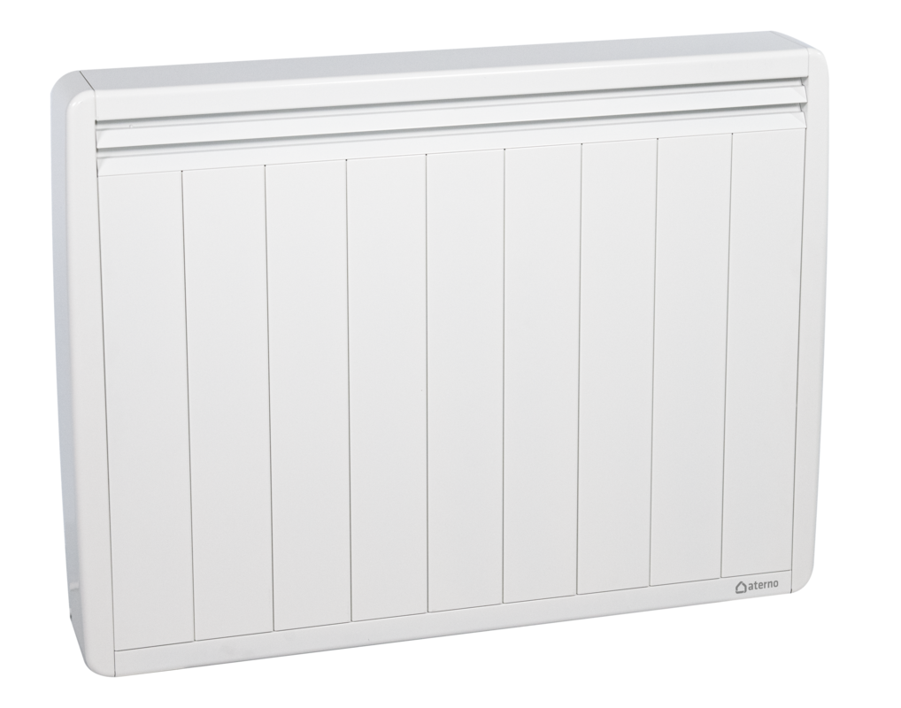 un termosifone aterno utilizzato come riscaldamento elettrico a parete